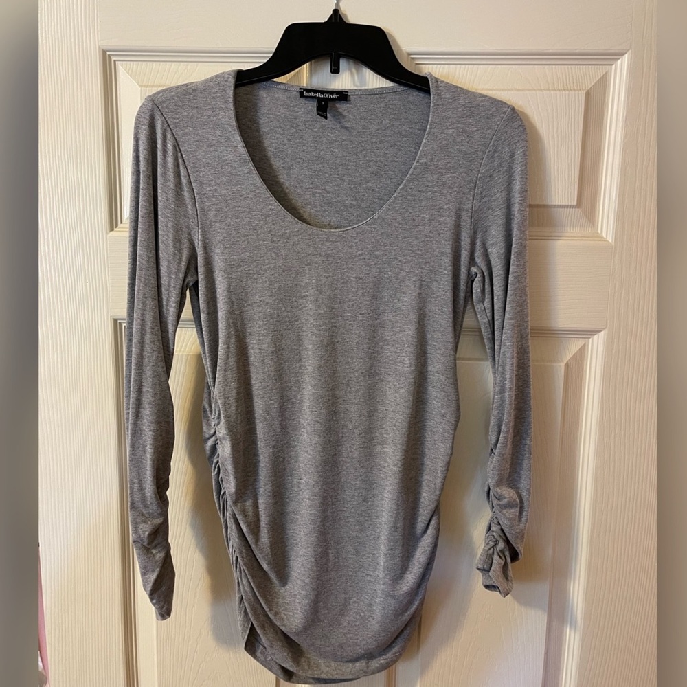 Gray Isabella Oliver Top